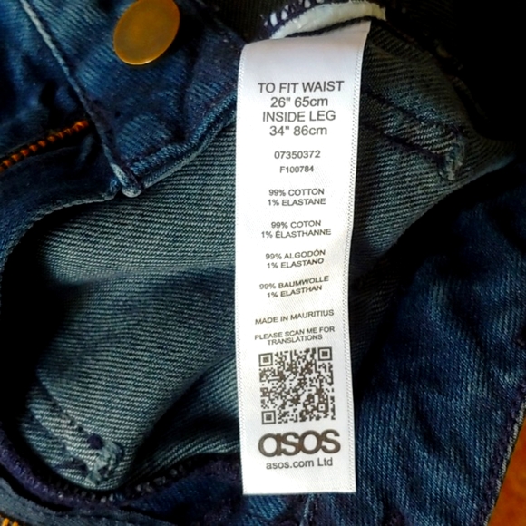 ASOS | High Waisted Ankle Skinny Jeans - Picture 6 of 6